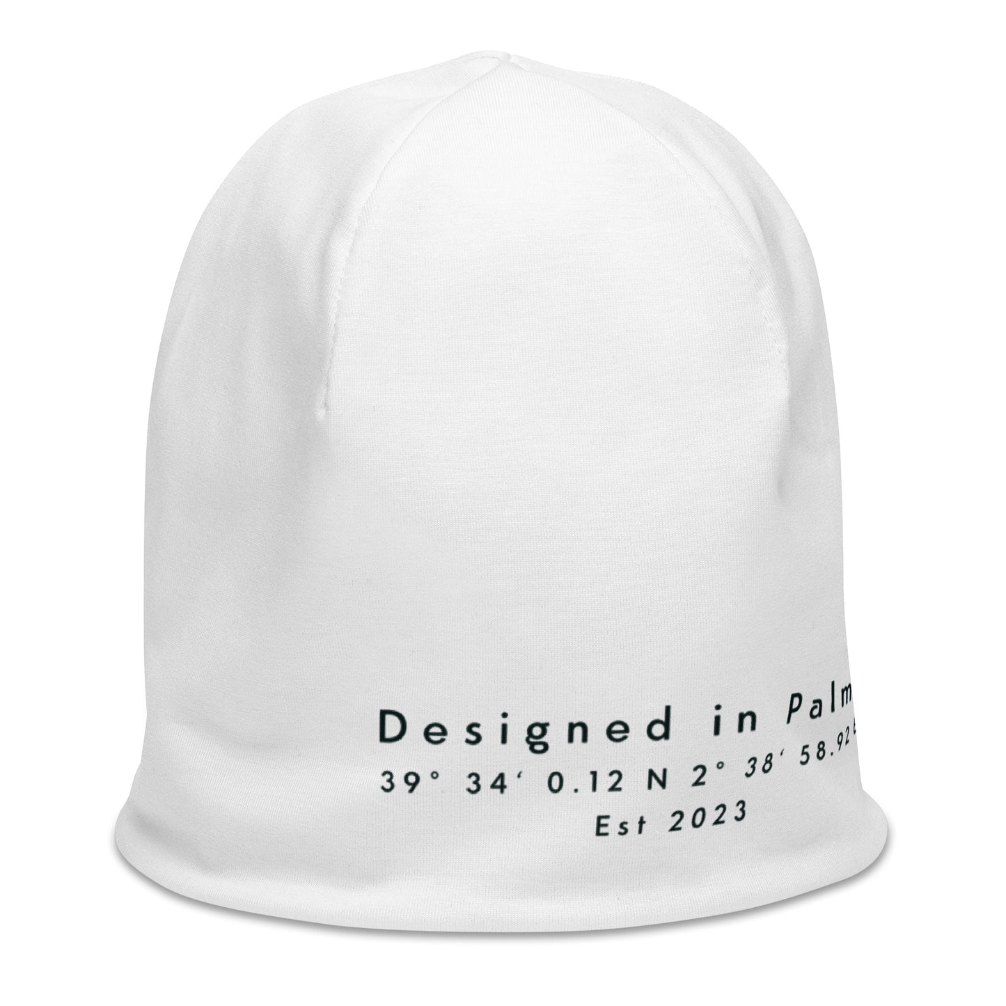 Insel Koordinaten - Allover-Beanie