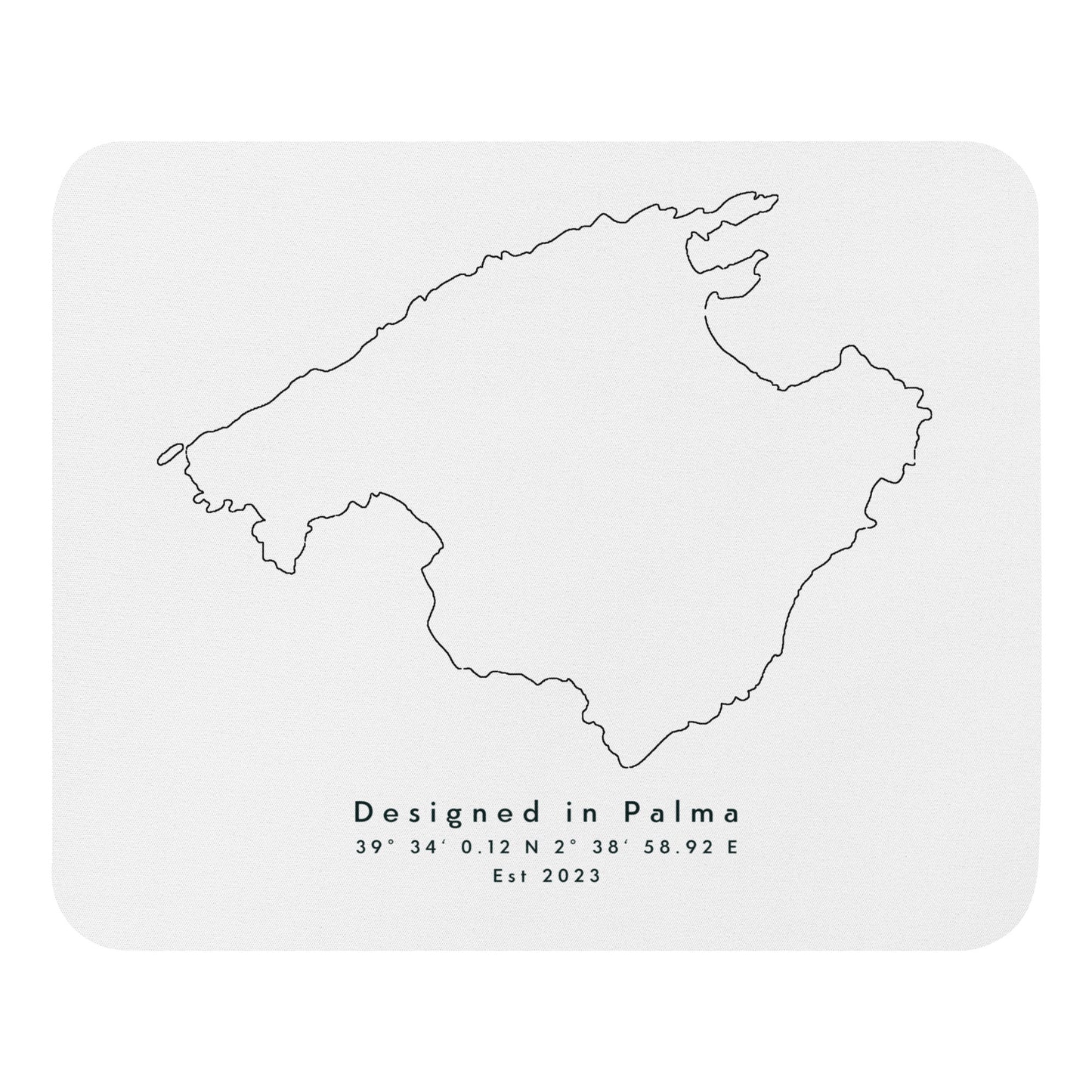 Insel Koordinaten - Mauspad