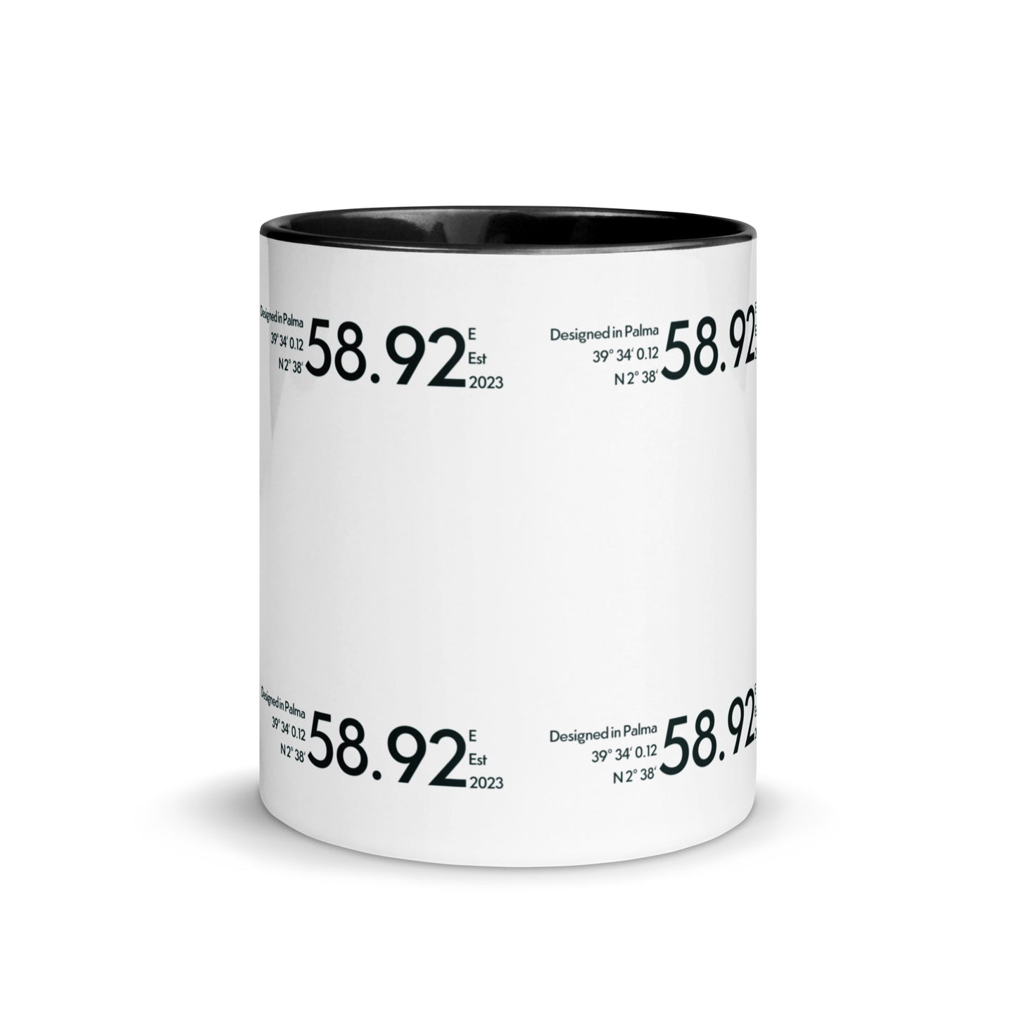 58.92 E - Tasse mit farbiger Innenseite