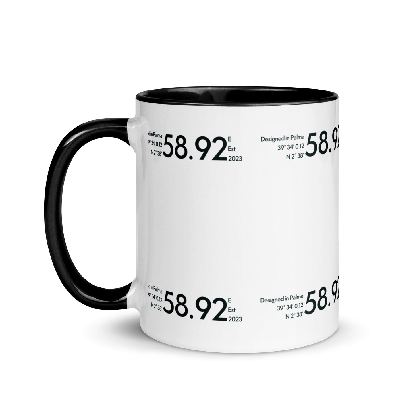 58.92 E - Tasse mit farbiger Innenseite