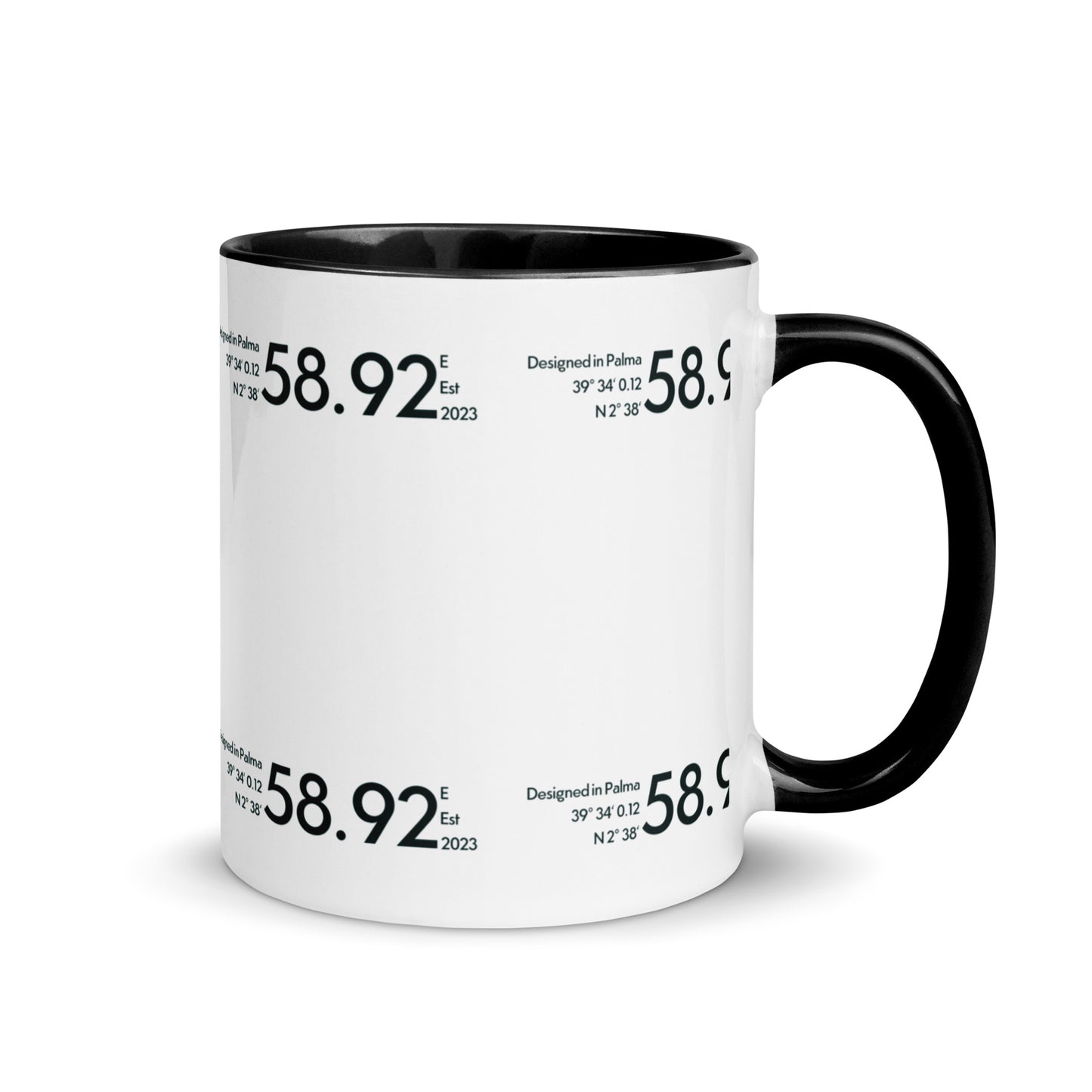 58.92 E - Tasse mit farbiger Innenseite