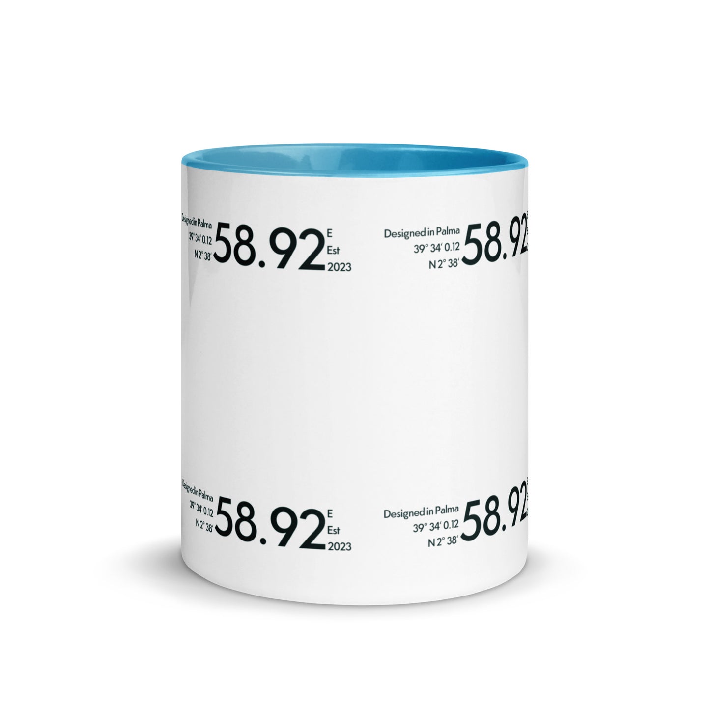 58.92 E - Tasse mit farbiger Innenseite