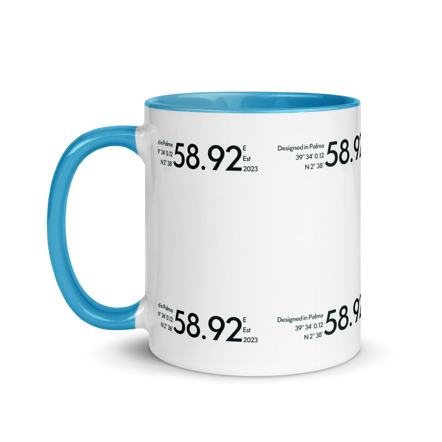 58.92 E - Tasse mit farbiger Innenseite