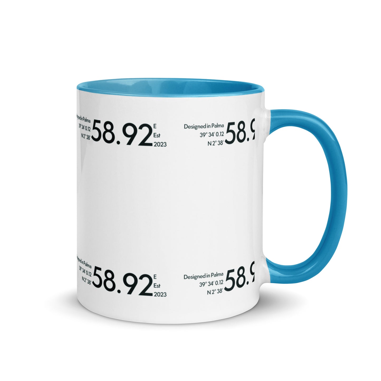 58.92 E - Tasse mit farbiger Innenseite