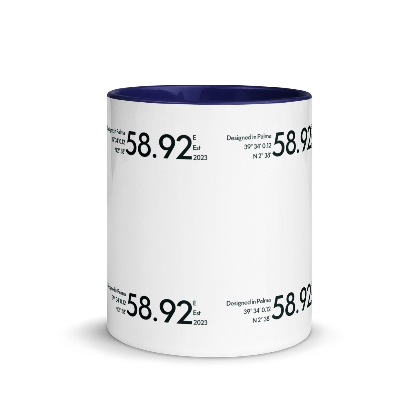 58.92 E - Tasse mit farbiger Innenseite