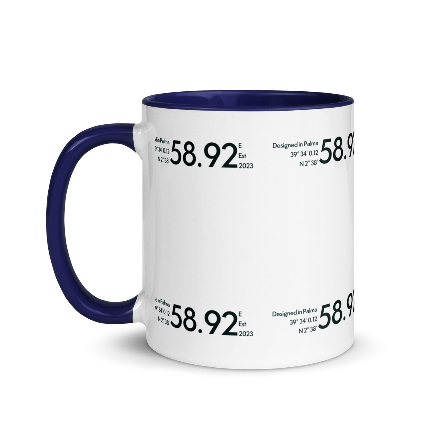 58.92 E - Tasse mit farbiger Innenseite