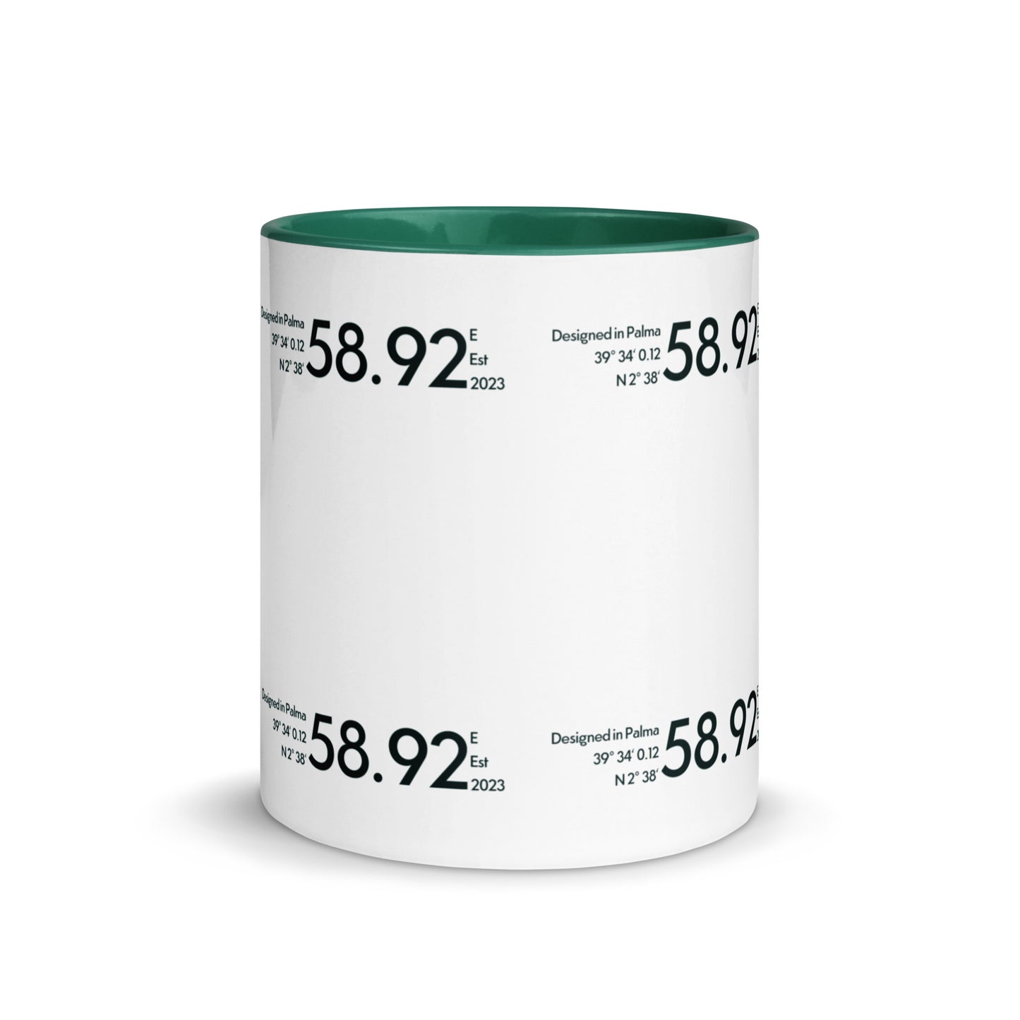 58.92 E - Tasse mit farbiger Innenseite