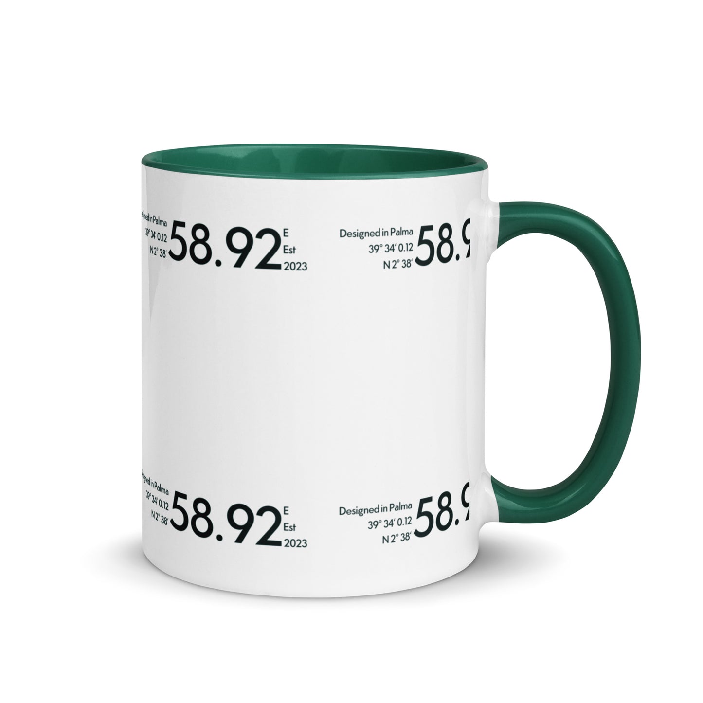 58.92 E - Tasse mit farbiger Innenseite