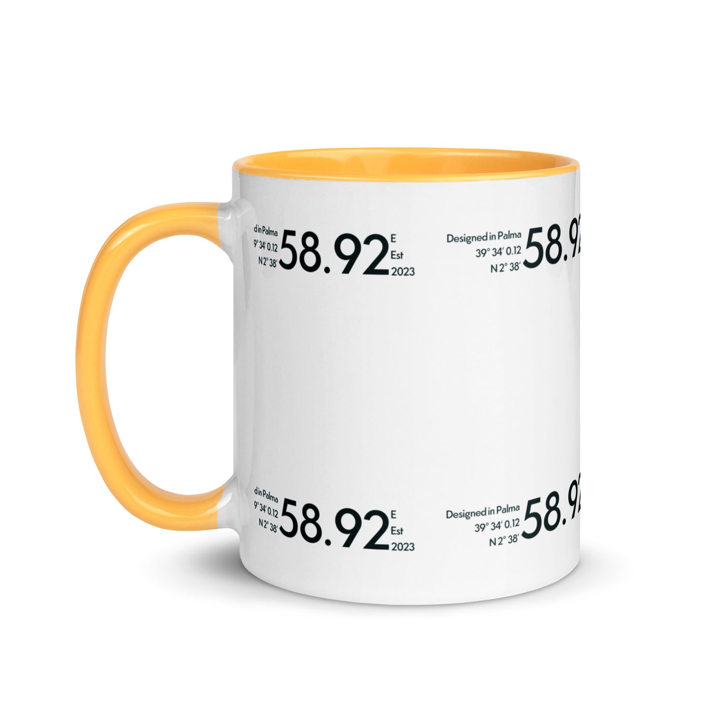 58.92 E - Tasse mit farbiger Innenseite