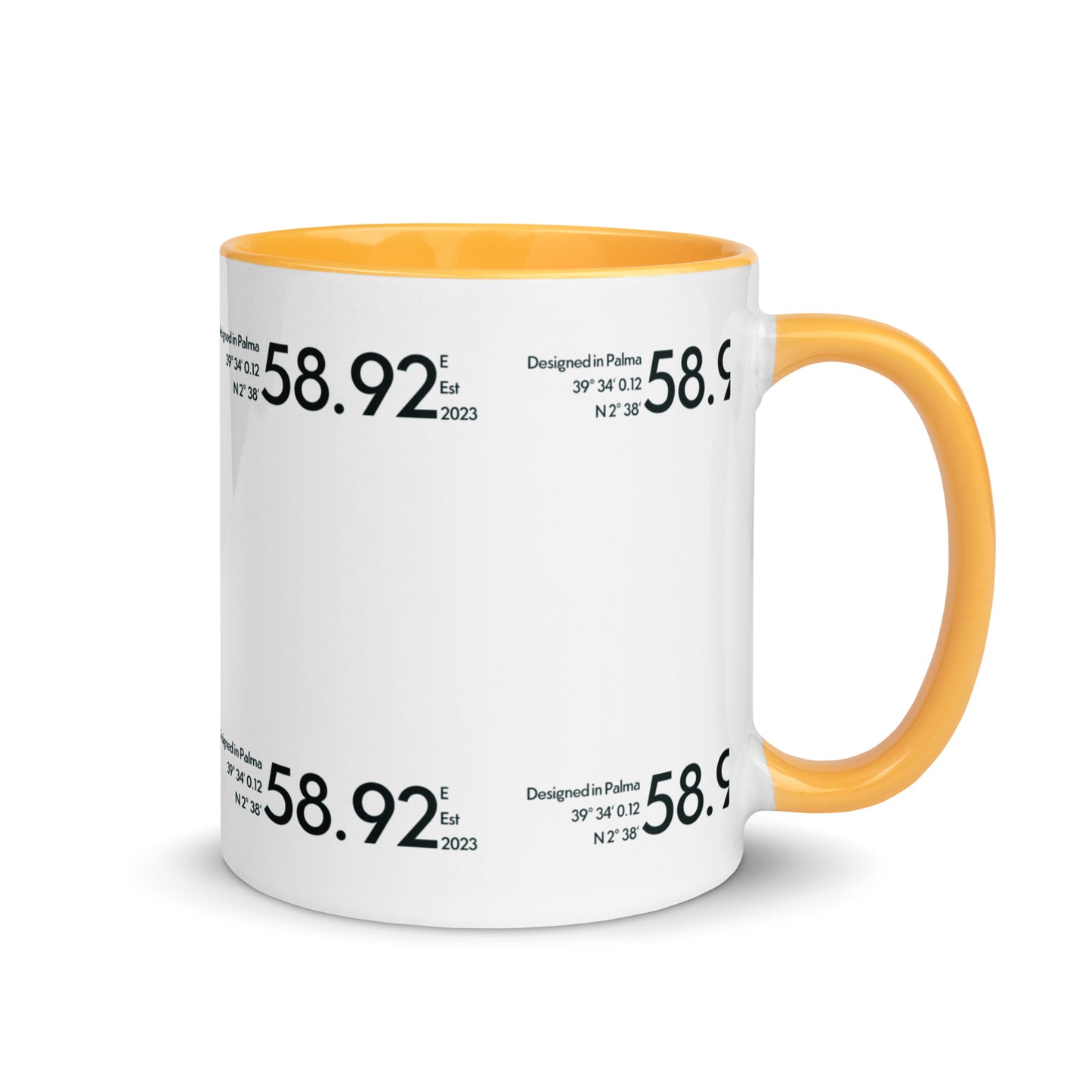 58.92 E - Tasse mit farbiger Innenseite