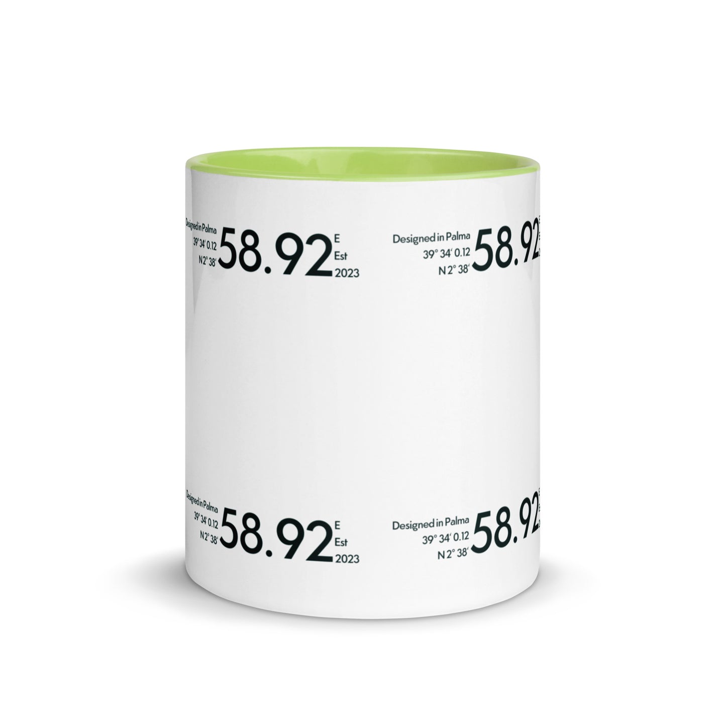 58.92 E - Tasse mit farbiger Innenseite