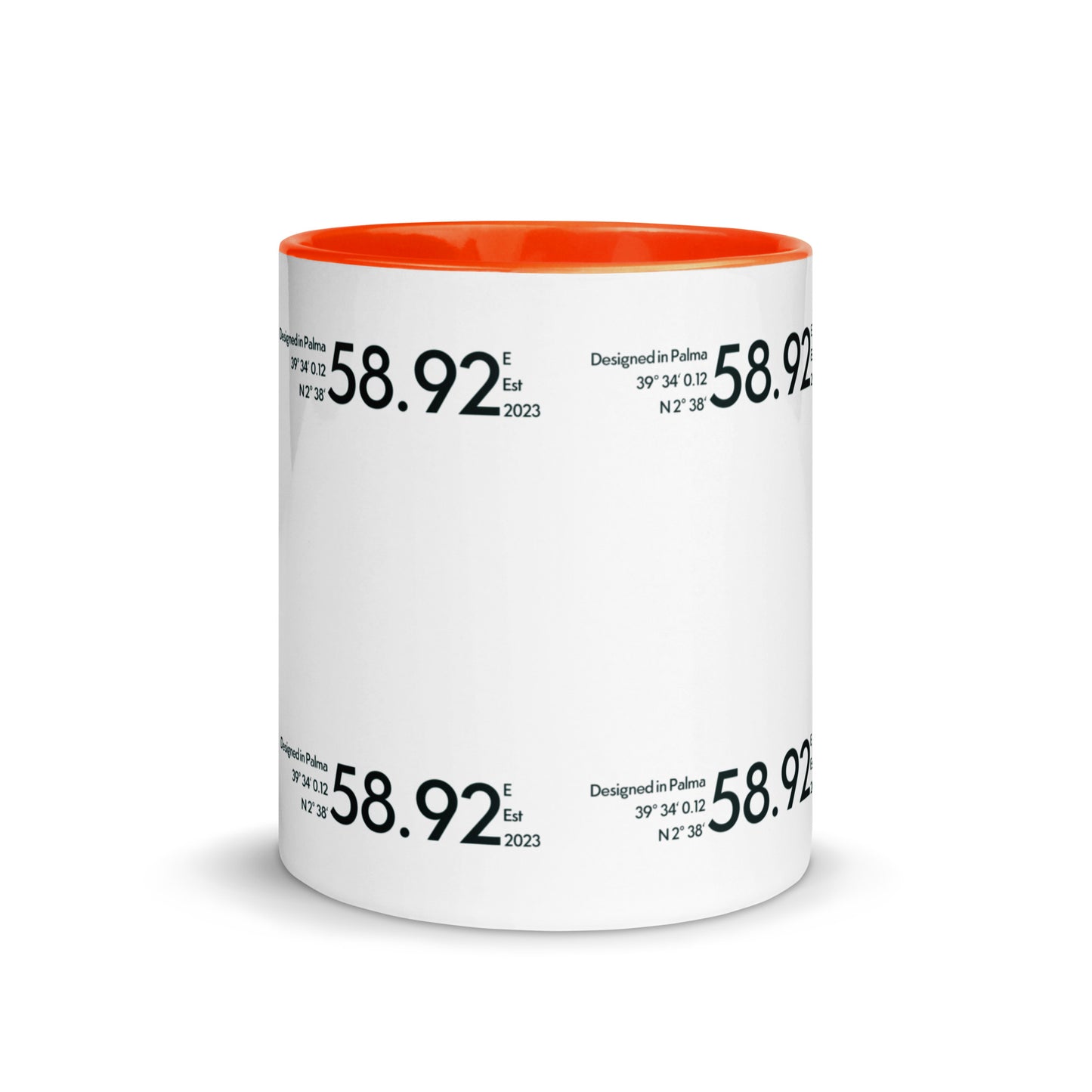 58.92 E - Tasse mit farbiger Innenseite