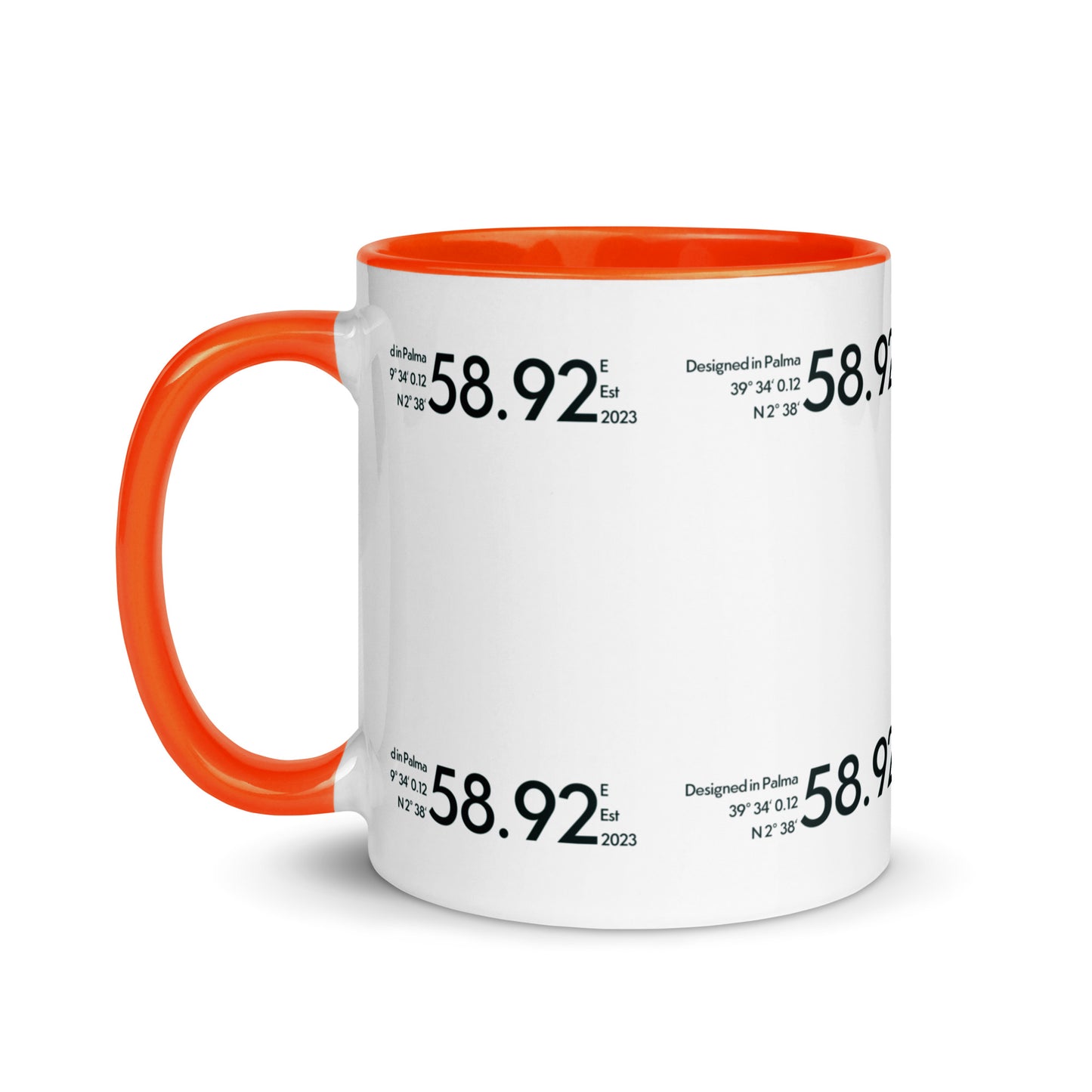 58.92 E - Tasse mit farbiger Innenseite
