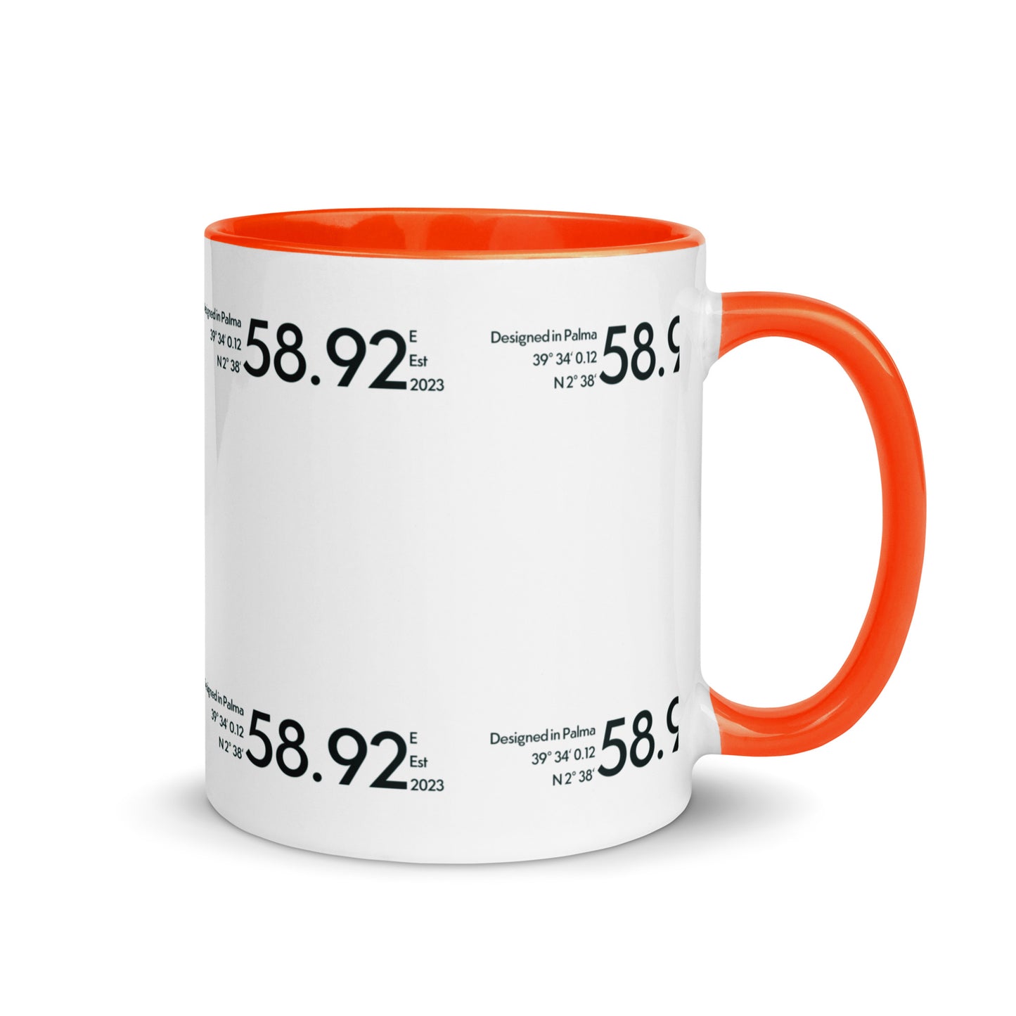 58.92 E - Tasse mit farbiger Innenseite