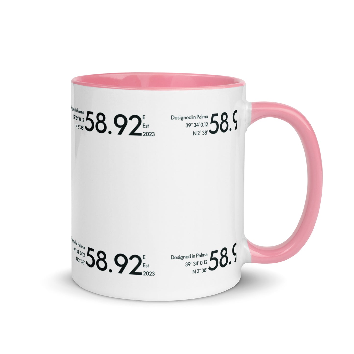58.92 E - Tasse mit farbiger Innenseite