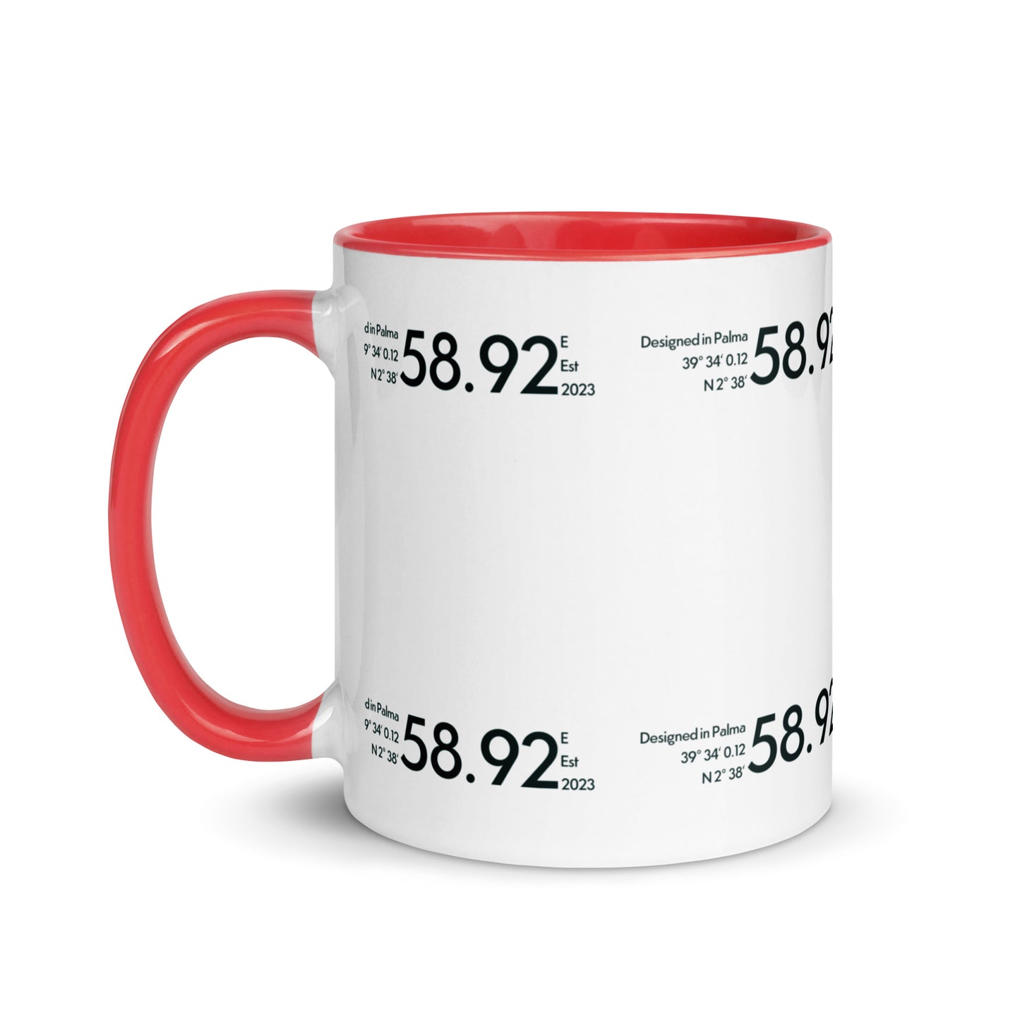 58.92 E - Tasse mit farbiger Innenseite