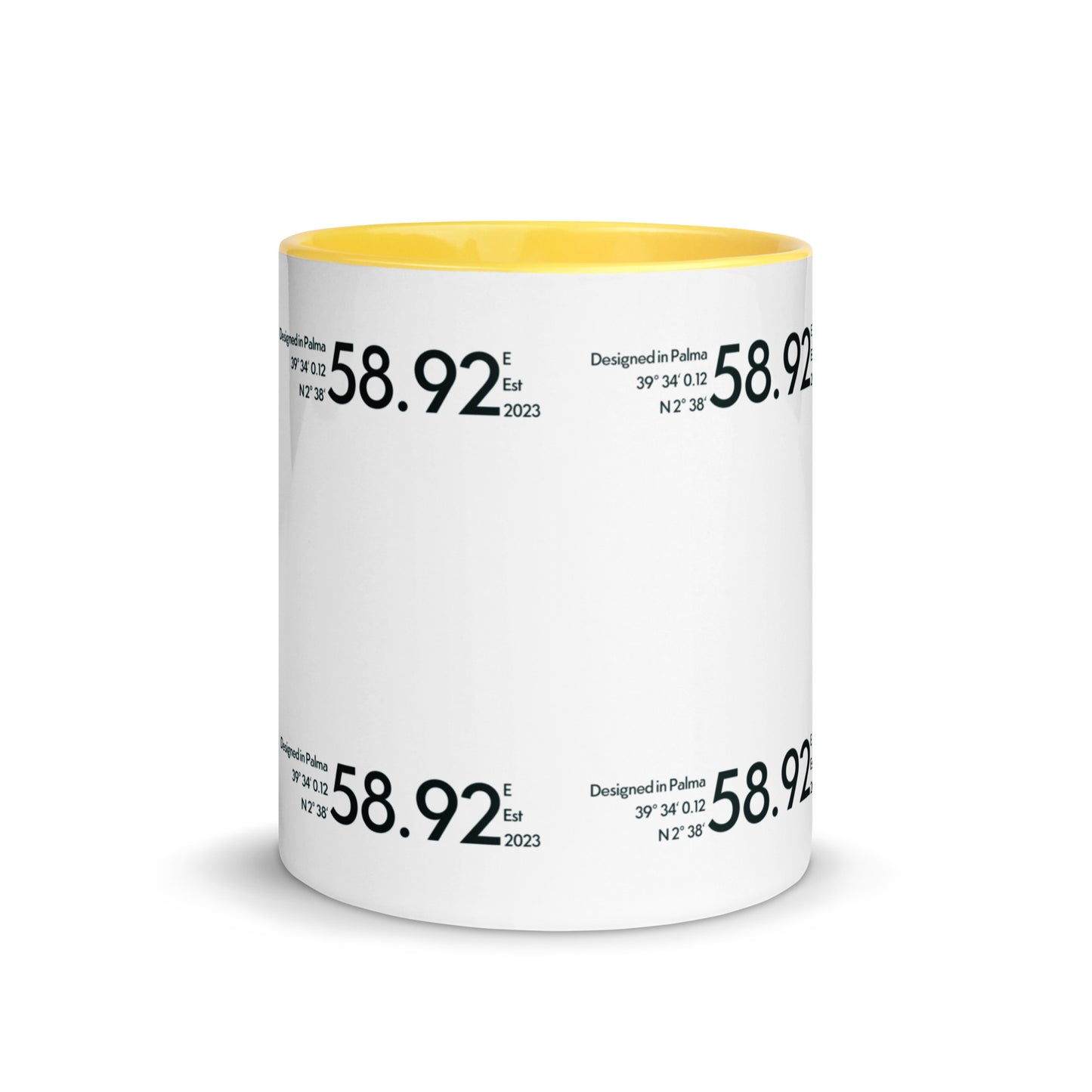 58.92 E - Tasse mit farbiger Innenseite