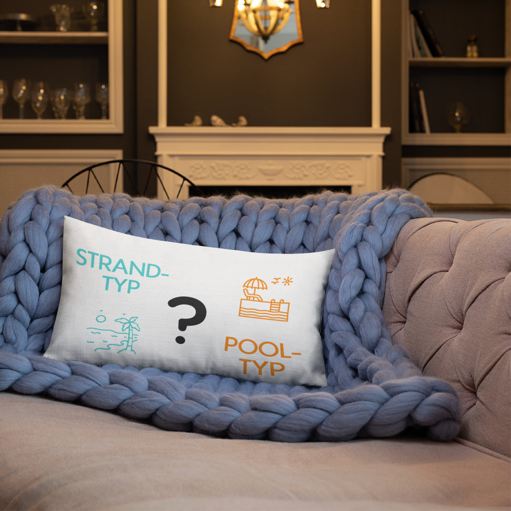 Strand oder Pool - Typ Premium-Kissen