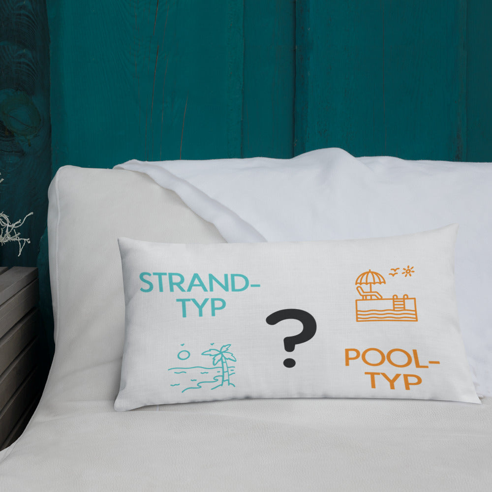 Strand oder Pool - Typ Premium-Kissen