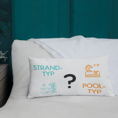 Strand oder Pool - Typ Premium-Kissen