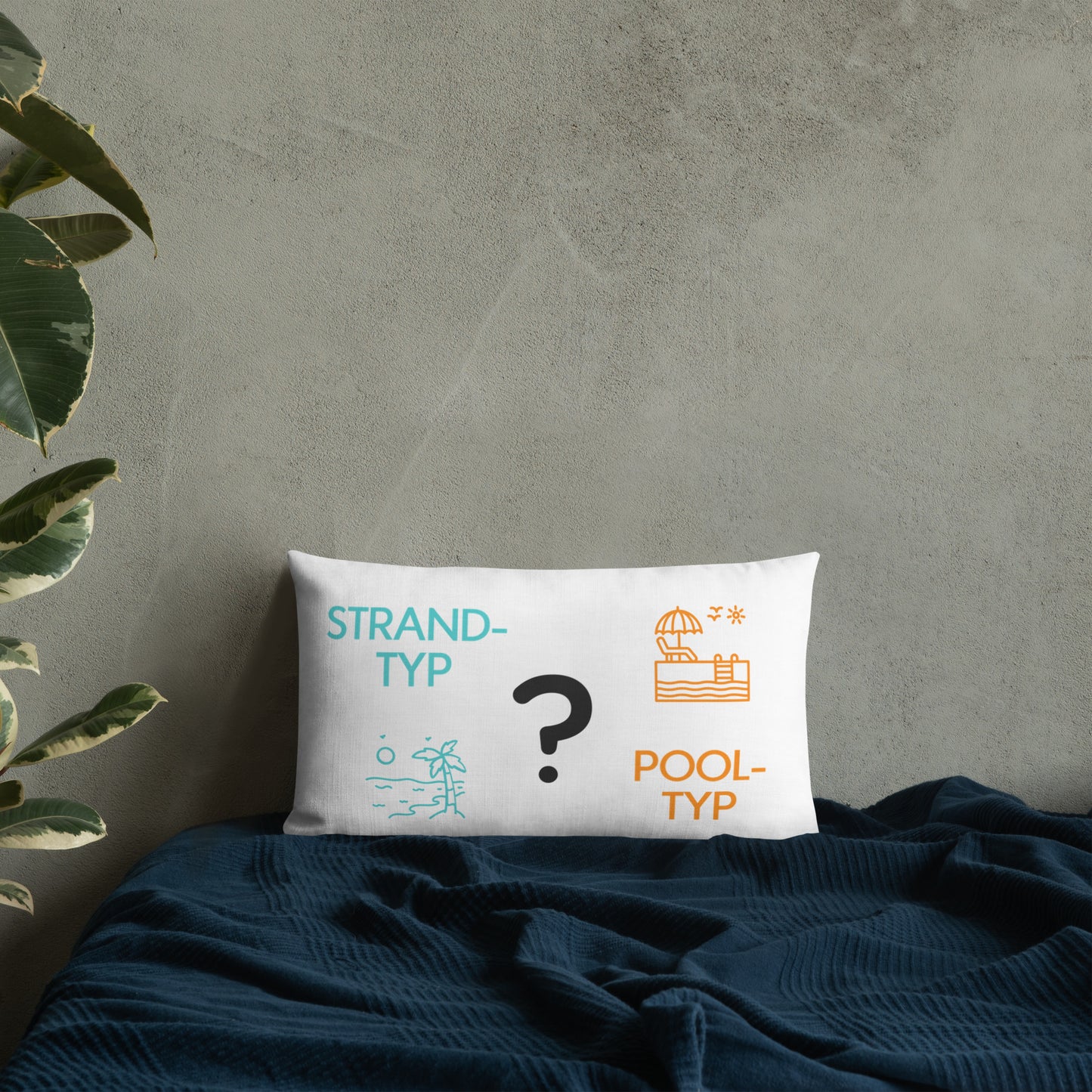 Strand oder Pool - Typ Premium-Kissen