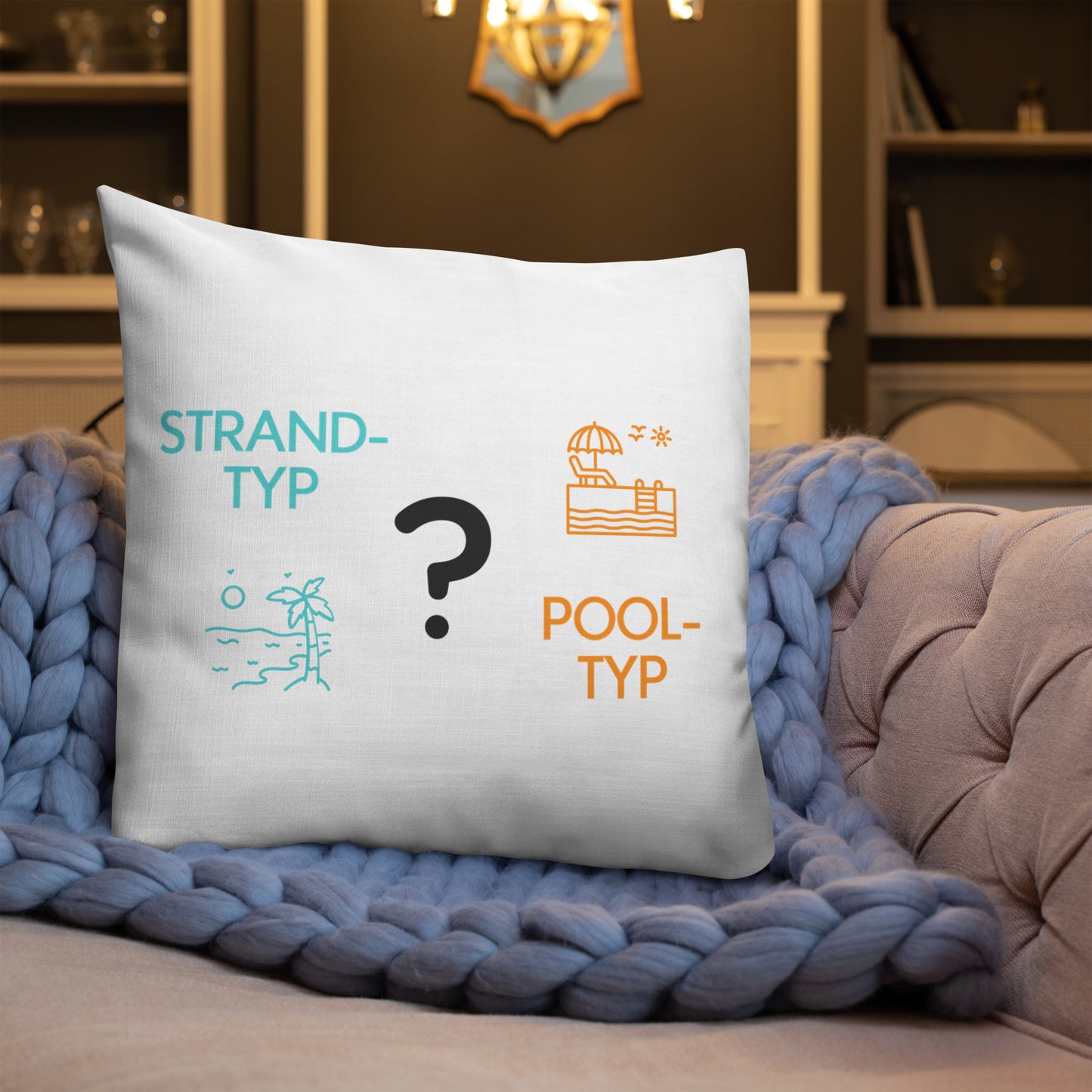 Strand oder Pool - Typ Premium-Kissen