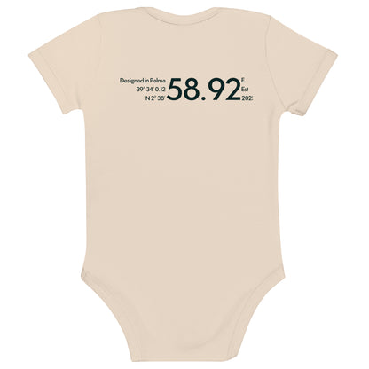 58.92 E - Babystrampler aus Bio-Baumwolle