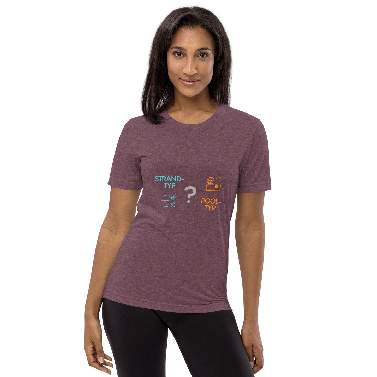 Strand oder Pool - Typ Kurzärmeliges T-Shirt