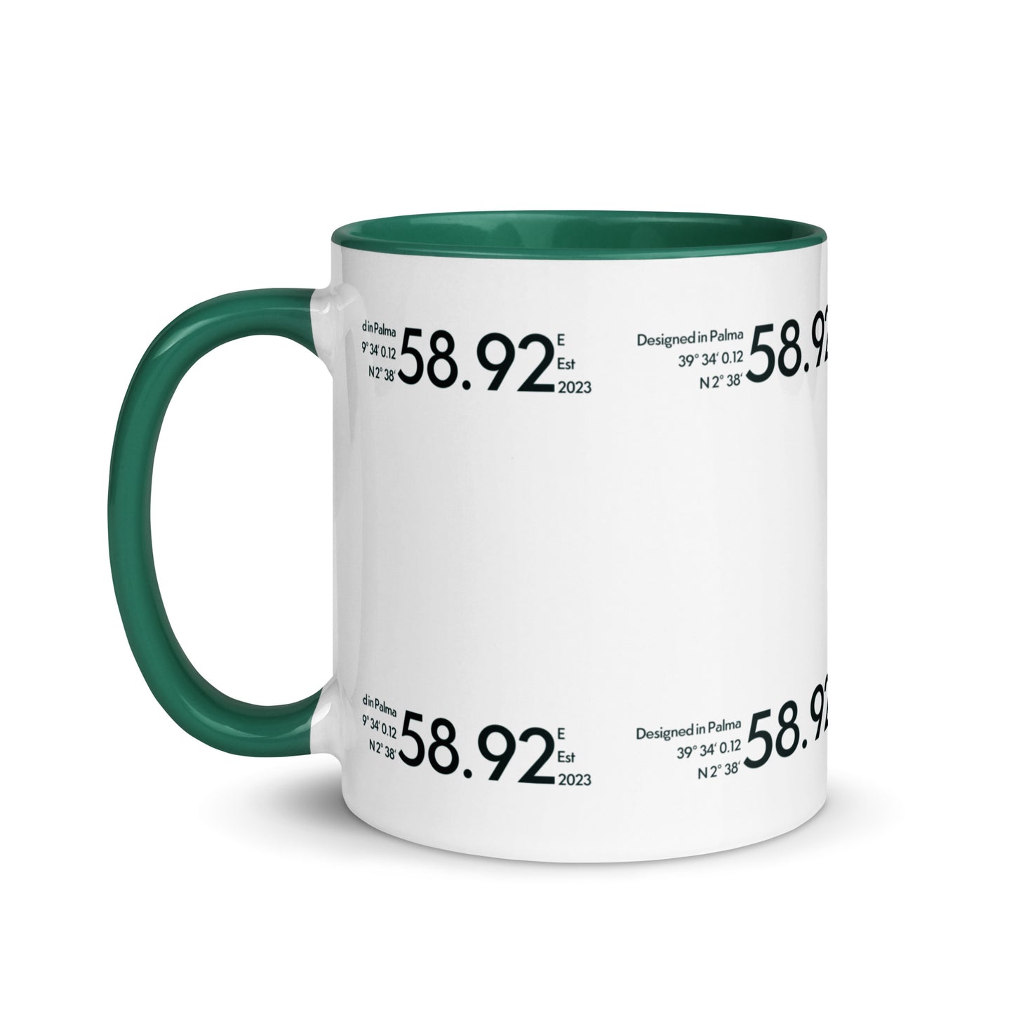 58.92 E - Tasse mit farbiger Innenseite