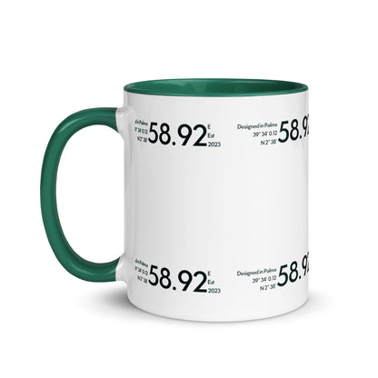 58.92 E - Tasse mit farbiger Innenseite