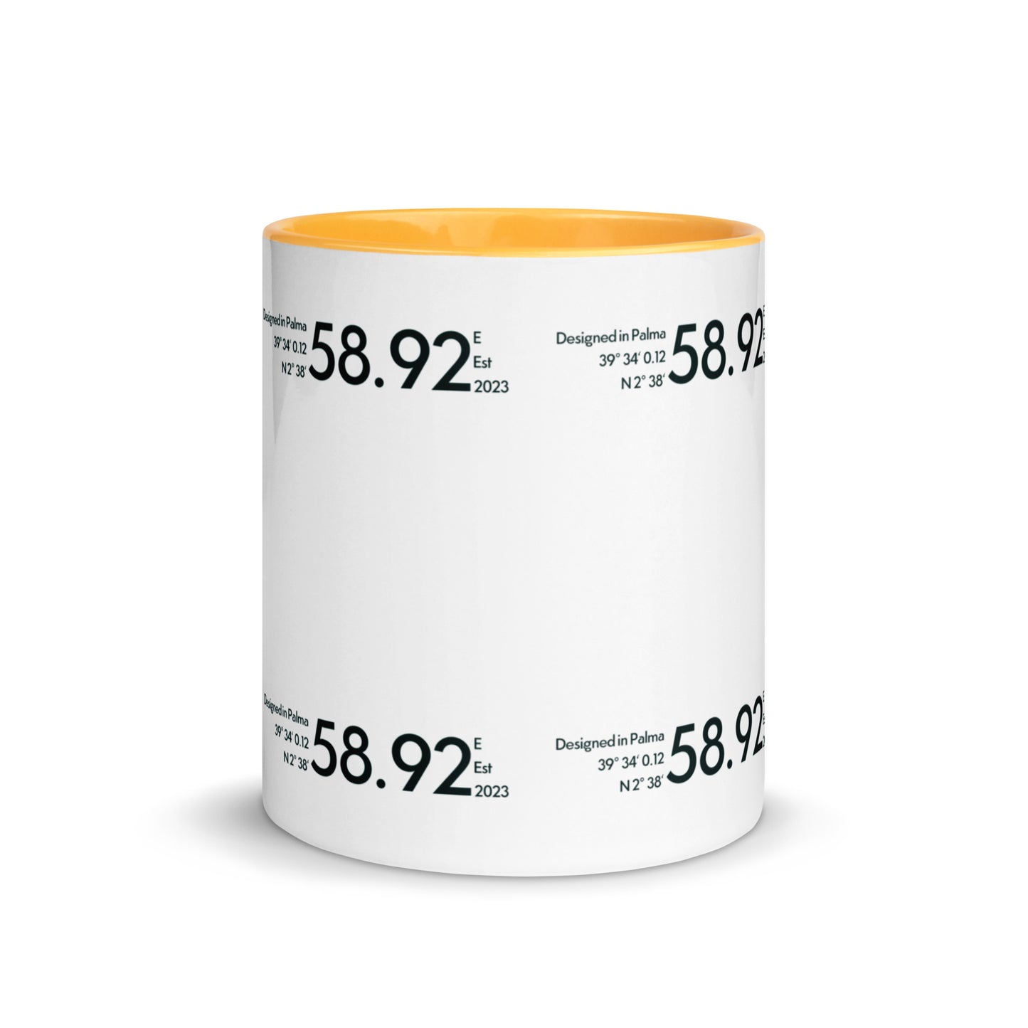 58.92 E - Tasse mit farbiger Innenseite