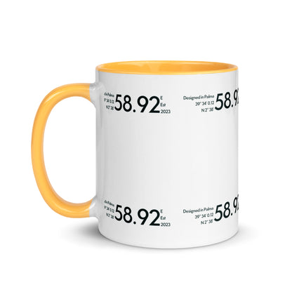 58.92 E - Tasse mit farbiger Innenseite