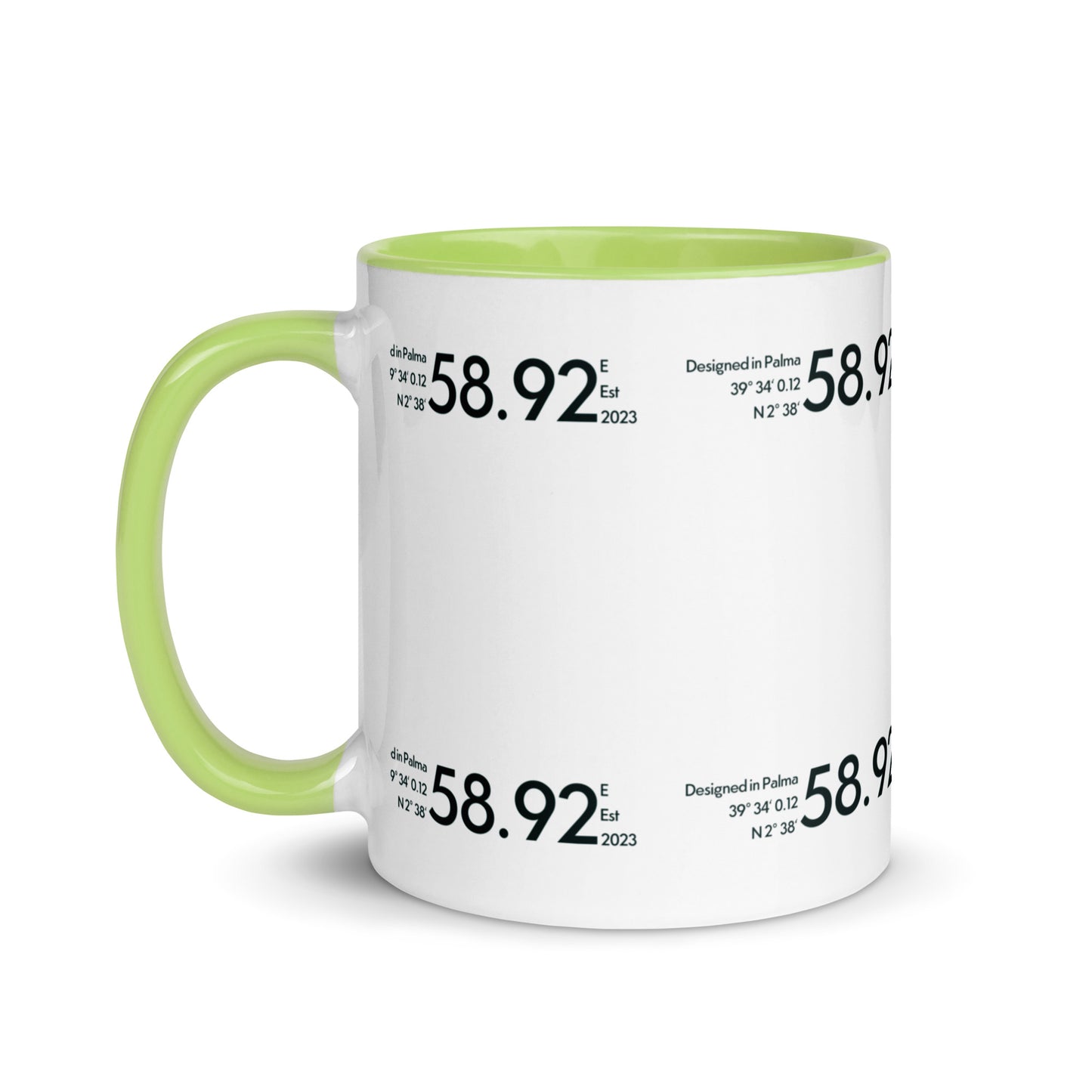 58.92 E - Tasse mit farbiger Innenseite