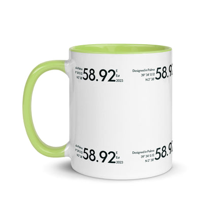 58.92 E - Tasse mit farbiger Innenseite