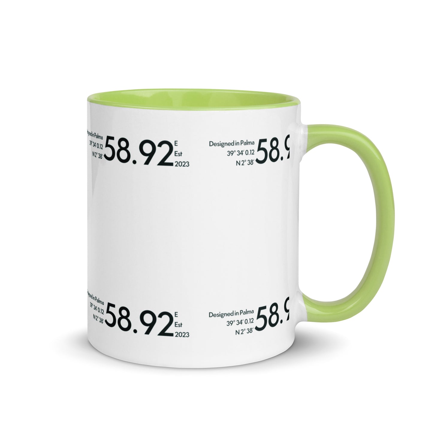 58.92 E - Tasse mit farbiger Innenseite