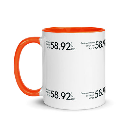 58.92 E - Tasse mit farbiger Innenseite