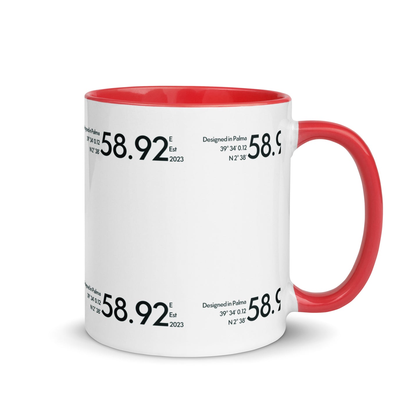 58.92 E - Tasse mit farbiger Innenseite