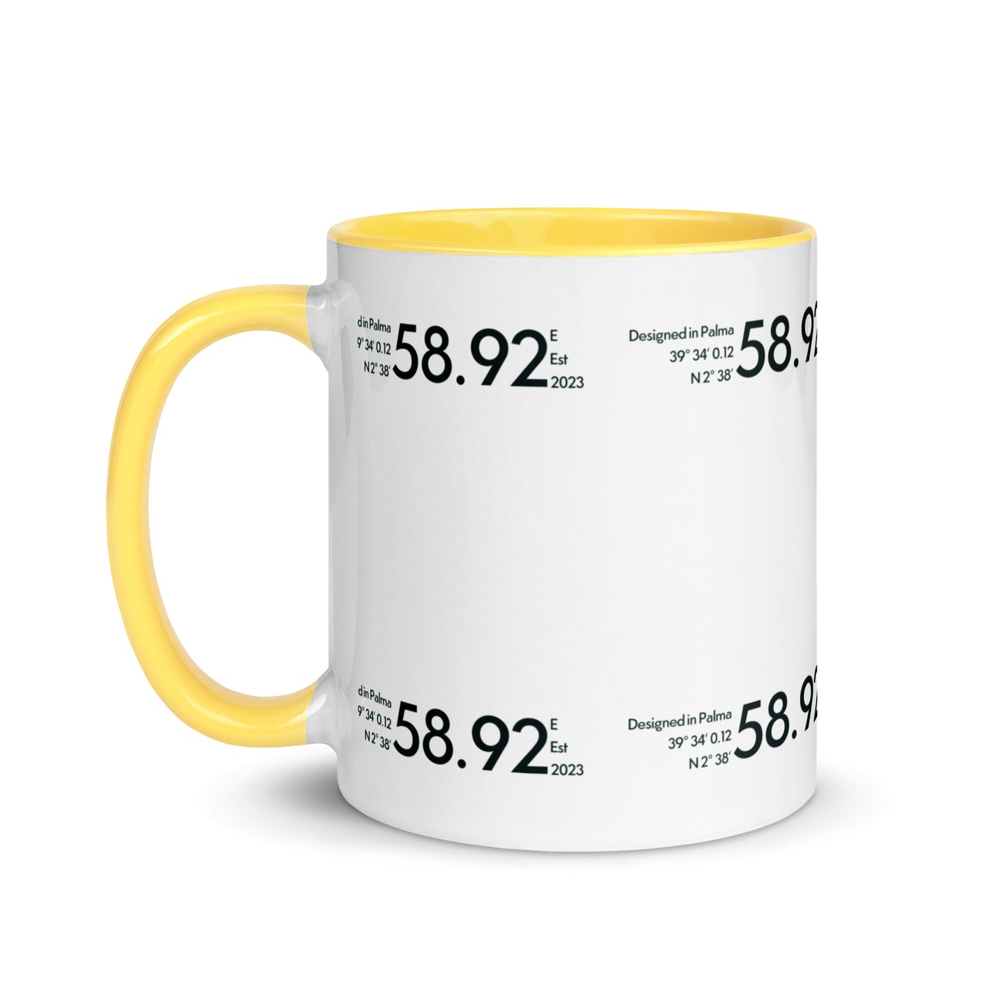58.92 E - Tasse mit farbiger Innenseite