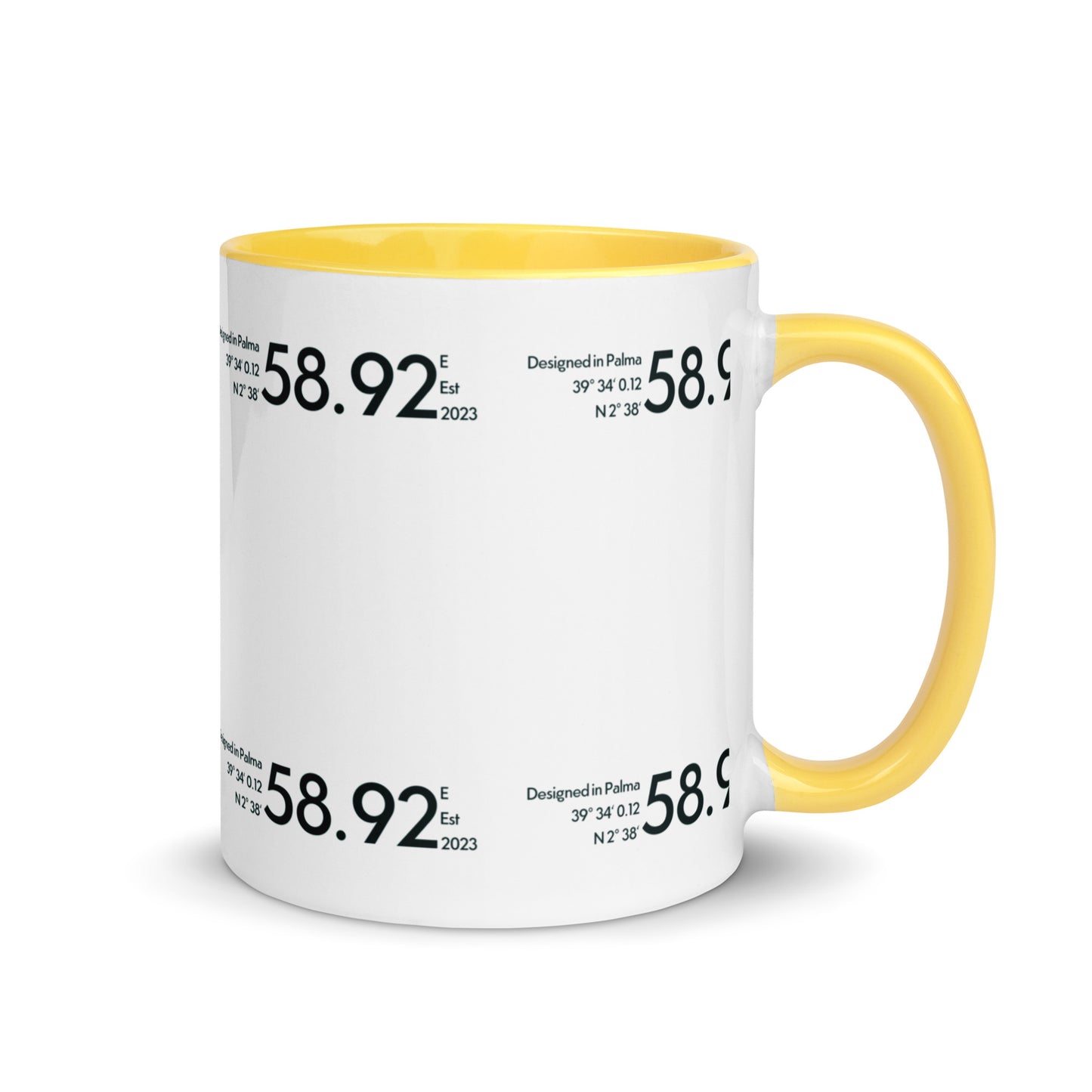 58.92 E - Tasse mit farbiger Innenseite